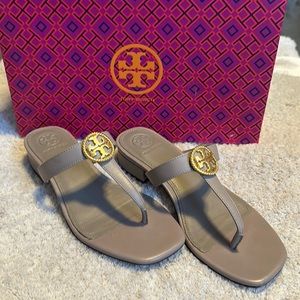 Tory Burch Braided Benton Thong Sandals